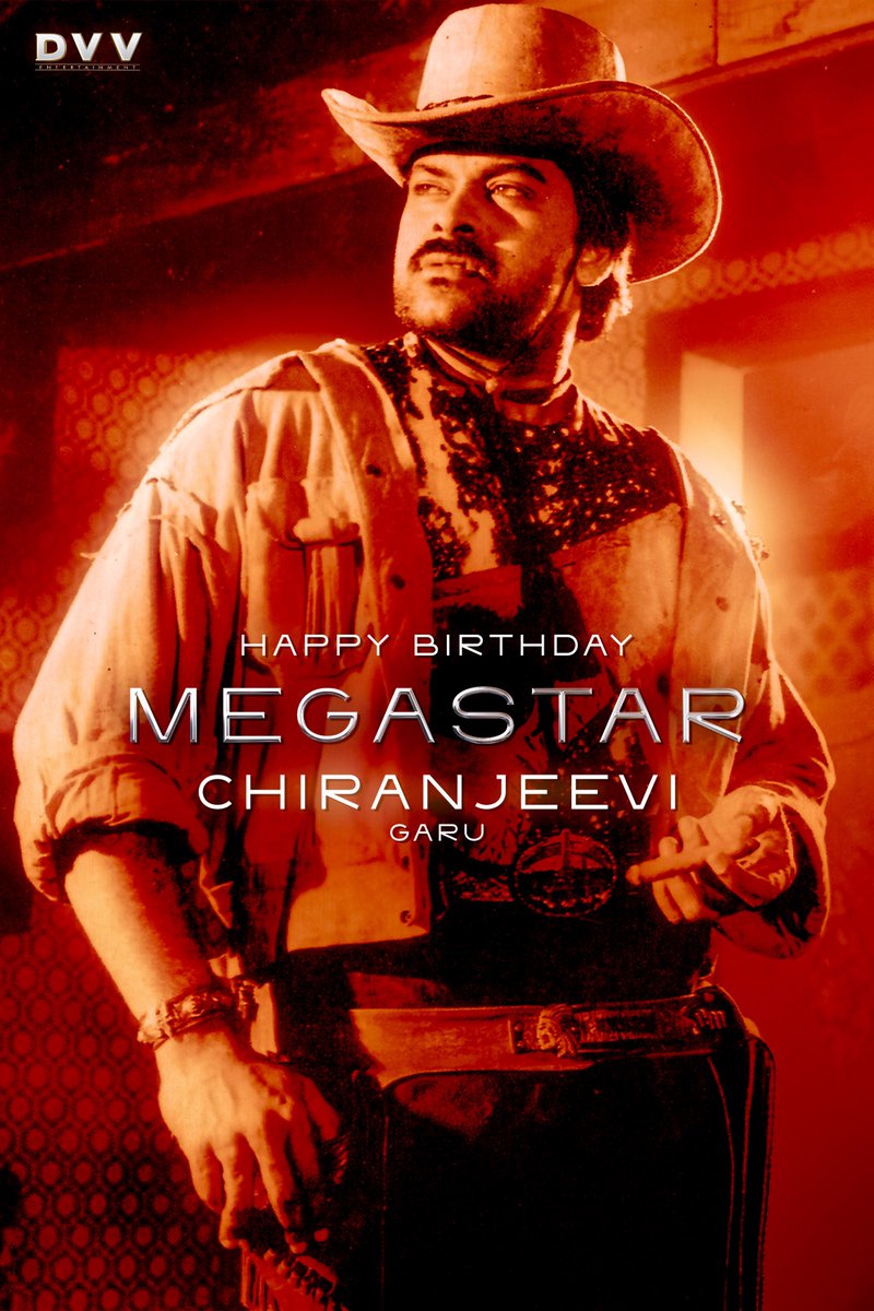 DVV Entertainment (@dvvmovies) on Twitter photo Every era has one name written and it’s forever in the history books.
Happy Birthday Boss 🔥
<a href="/KChiruTweets/">Chiranjeevi Konidela</a> #HBDMegastarChiranjeevi Every era has one name written and it’s forever in the history books.
Happy Birthday Boss 🔥
<a href="/KChiruTweets/">Chiranjeevi Konidela</a> #HBDMegastarChiranjeevi