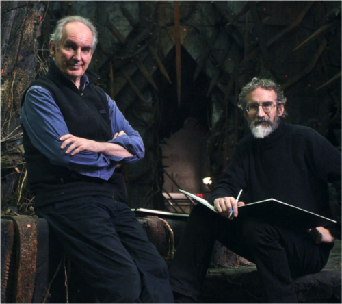 Happy Birthdays to legendary Middle-earth artists Alan Lee (yesterday) and John Howe (today)!  So fun to wish them both many happy returns on back-to-back days!