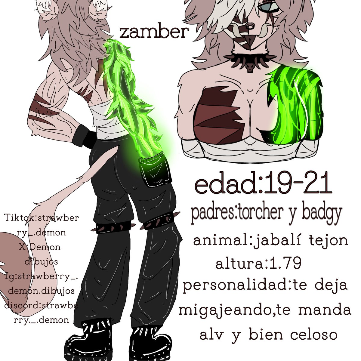 DemonDibujos's tweet photo. #badgy #poggy #fanart #torcher #son son of Badgy and Torcher https://t.co/viMjxMZQcL