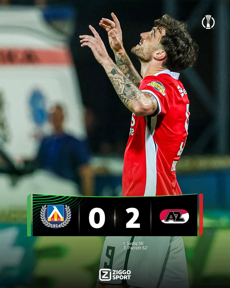 ZS_Voetbal's tweet photo. Lekkere overwinning van AZ! โค๏ธโ๐ฅ
๐ฟ Bekijk de beelden: https://t.co/HJAwjKF1fj
#ZiggoSport #UECL #LEVAZ https://t.co/HUM82LAKEg