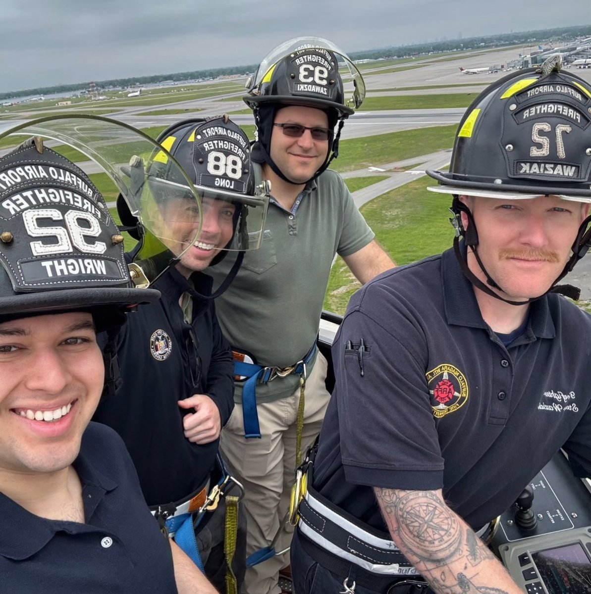 #DYK we oversee <a href="/NFTANewsroom/">NFTA Newsroom</a>, including <a href="/BUFAirport/">Buffalo Niagara International Airport</a>?
 
Earlier this summer, our Western Region interns went on a site visit to the Buffalo Niagara International Airport Fire Department, where they learned how first responders prepare for aviation and airport-related emergencies.