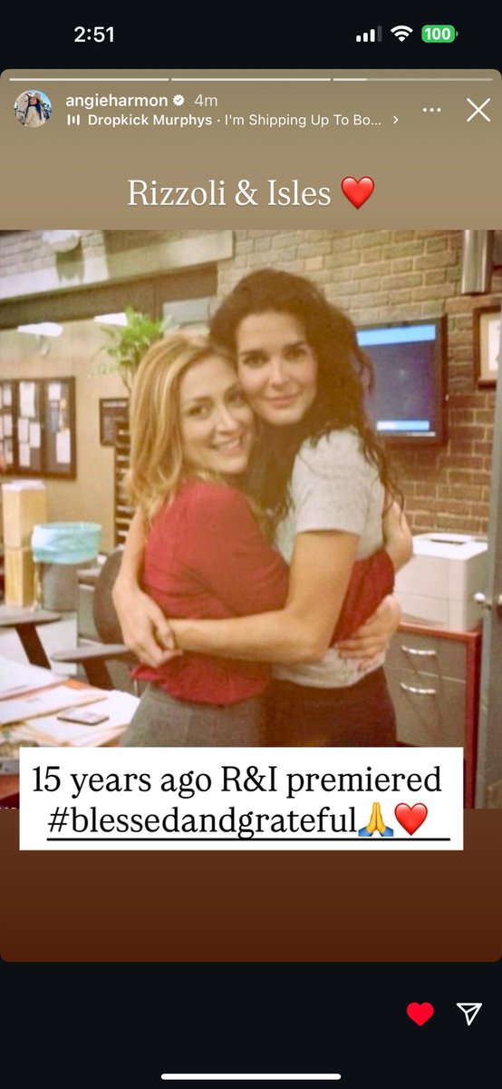SHUT THE ACTUAL FUCK UP, MY RIZZOLI &amp; ISLES HEART LITERALLY JUST EXPLODED
