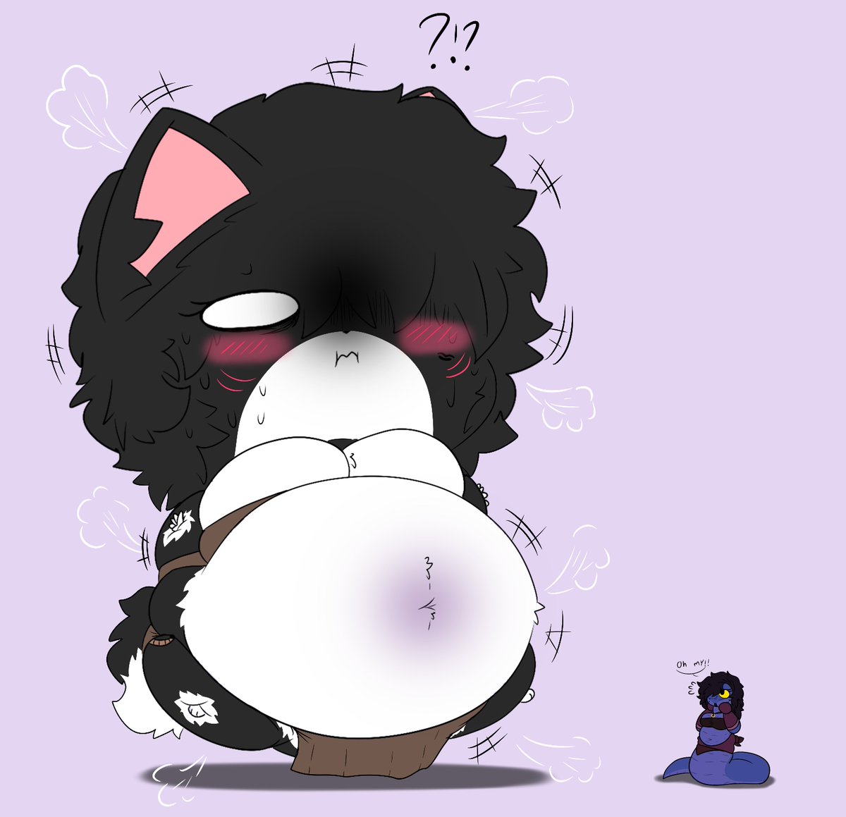 AFemaleClone's tweet photo. Guess that kiss was too strong,,,💋 https://t.co/eO70KMb0d8