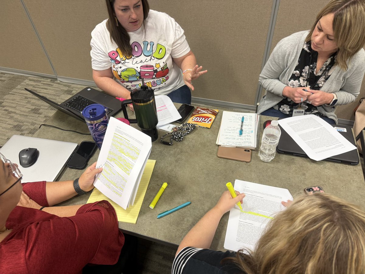 EnriButler's tweet photo. Professional development helps cultivate a supportive work environment. See how our Language Acquisition Coaches and ESL teachers spent the day adding to their EB tool belt. @hebisdpeople People https://t.co/3wcirD8AfL