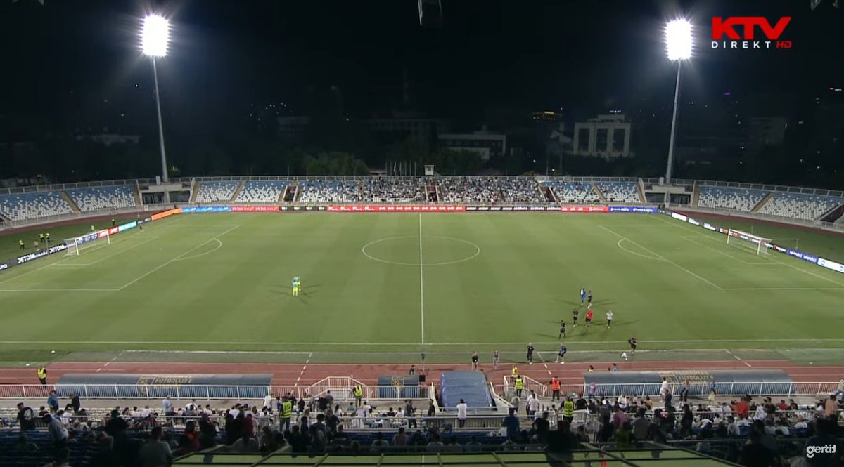 HALF-TIME
🇽🇰Drita 1⃣🆚0⃣ Differdange🇱🇺

Really strong opponents. No silly mistakes, no lapses of concentration or underhit passes. Drita are physically superior and seem utterly composed and equipped to deal with every situation. Gonna be a tough three halves of this tie.