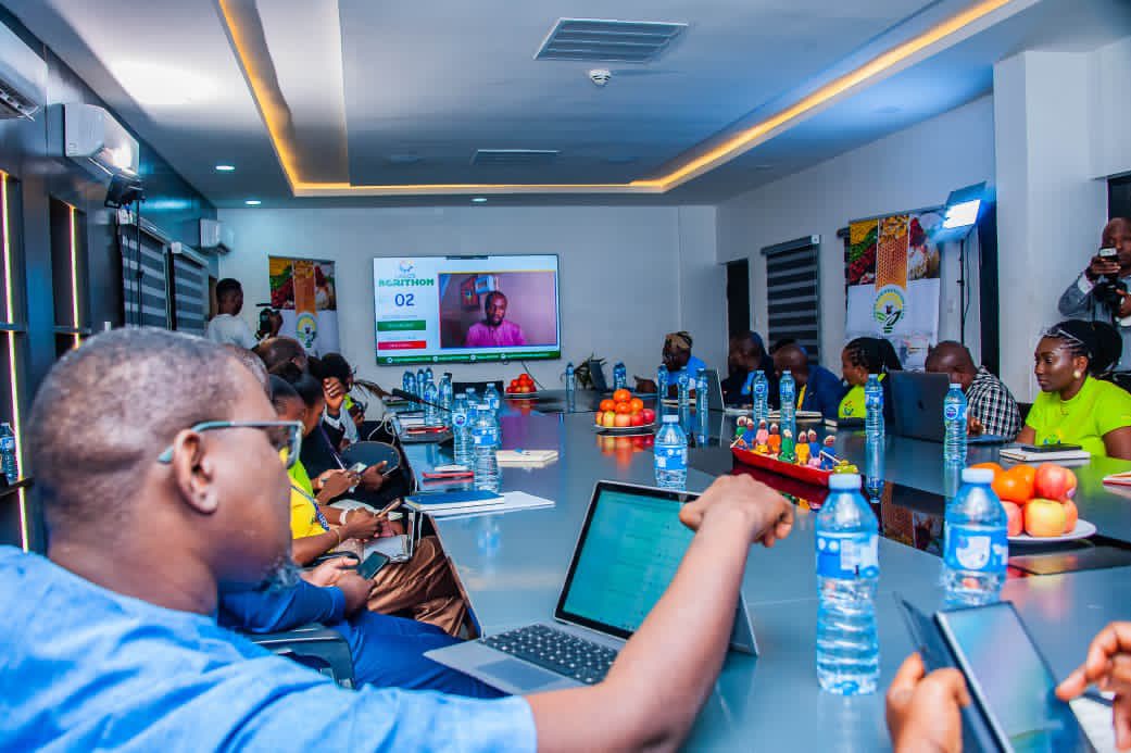 lagos_agriclub's tweet photo. Snapshots from the virtual screening of Lagos Agrithon 2025 applicants 

The virtual screening of applicants showcased brilliant minds and bold ideas ready to redefine agriculture. We are excited for what’s to come. 

#LagosAgrithon2025
#LagosAgrinnovationSummit
#LagosAgrinnivationClub