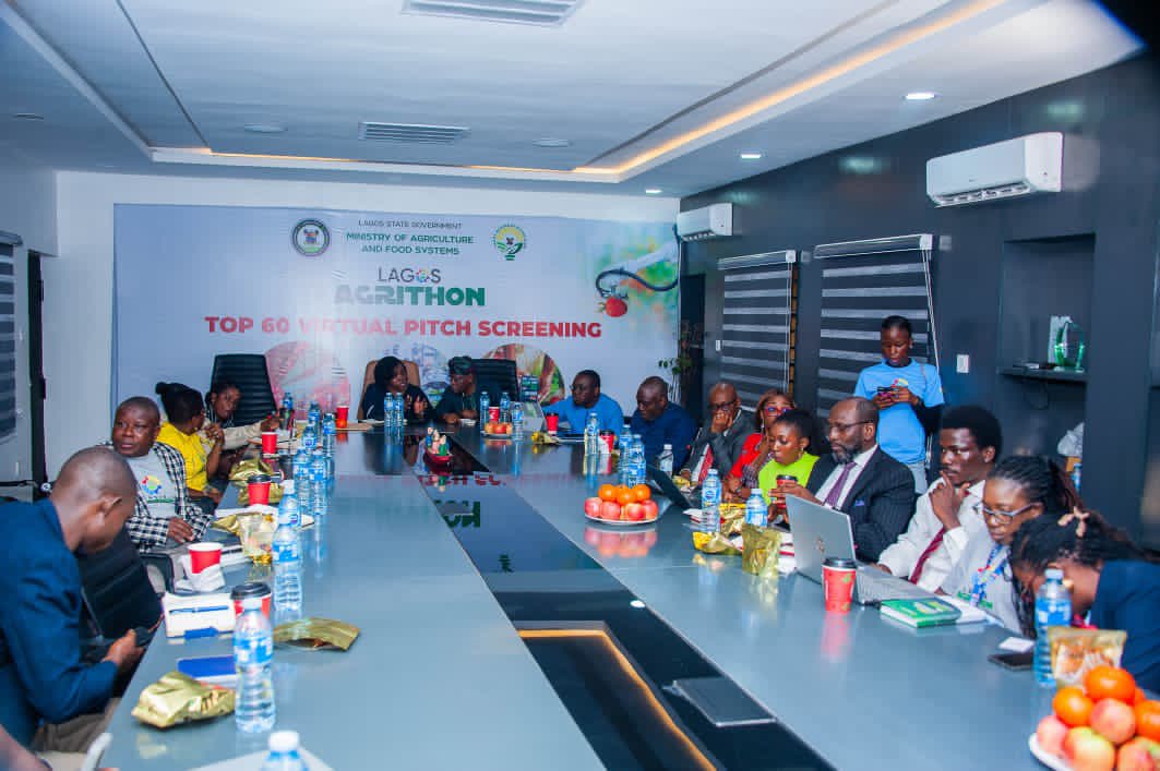 lagos_agriclub's tweet photo. Snapshots from the virtual screening of Lagos Agrithon 2025 applicants 

The virtual screening of applicants showcased brilliant minds and bold ideas ready to redefine agriculture. We are excited for what’s to come. 

#LagosAgrithon2025
#LagosAgrinnovationSummit
#LagosAgrinnivationClub