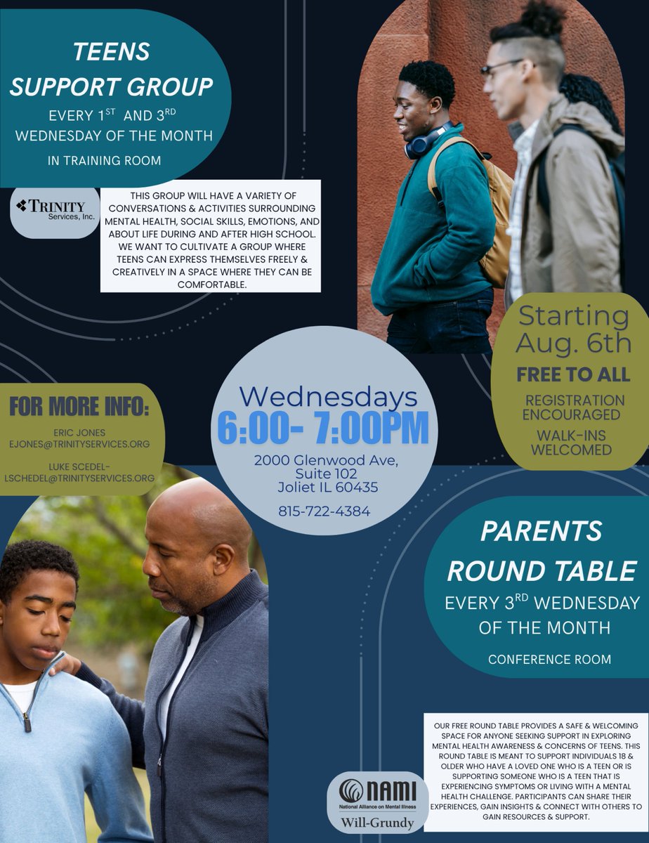 New FREE Mental Health Support Groups for Teens and Parents – Open to All JTHS Families &amp; Students
bit.ly/4oHCGH3