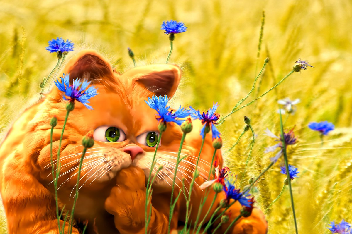 высовуицца в щелку дверцы)Обчим чо, заместа синтября буит май,потома апрель, а ужо апосля апрелю пущай буит один месяц осини -ноябрь ...один месиц осини достаточно.
"<a href="/katMotja/">Кот Мотя</a> ❤️ ура, ура, ура, Мотенька, сие шыбко прекрасно же!Спасибо!