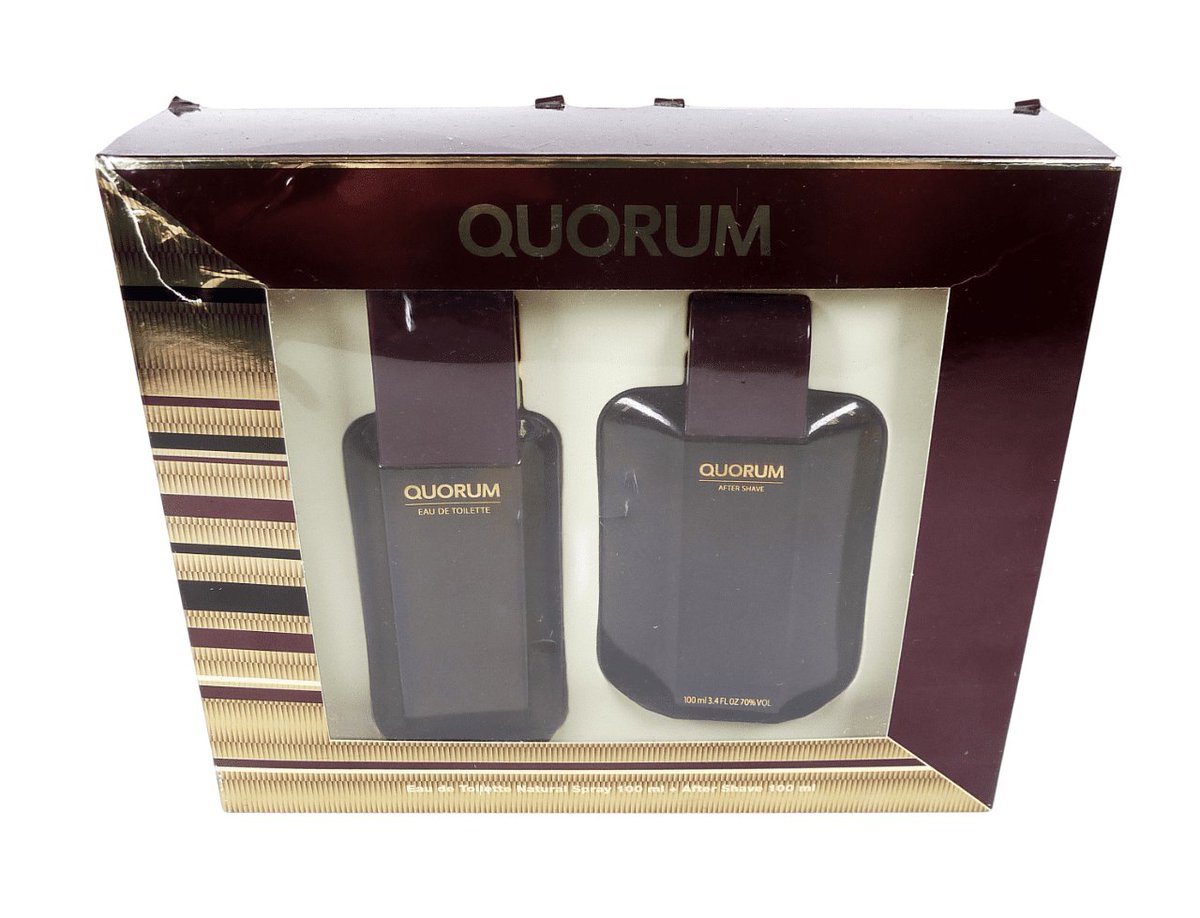 retonthenet's tweet image. Vintage 2003 Boxed Antonio Puig #Quorum Mens Gift Set 100ml #EDT Spray &amp;amp; 100ml #Aftershave 

share.google/6CxTY0oEZZ17am…
