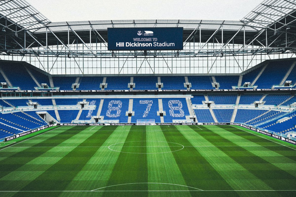 Everton (@everton) on Twitter photo Preparations continue for the first <a href="/premierleague/">Premier League</a> matchday at our new home. ποΈπ Preparations continue for the first <a href="/premierleague/">Premier League</a> matchday at our new home. ποΈπ