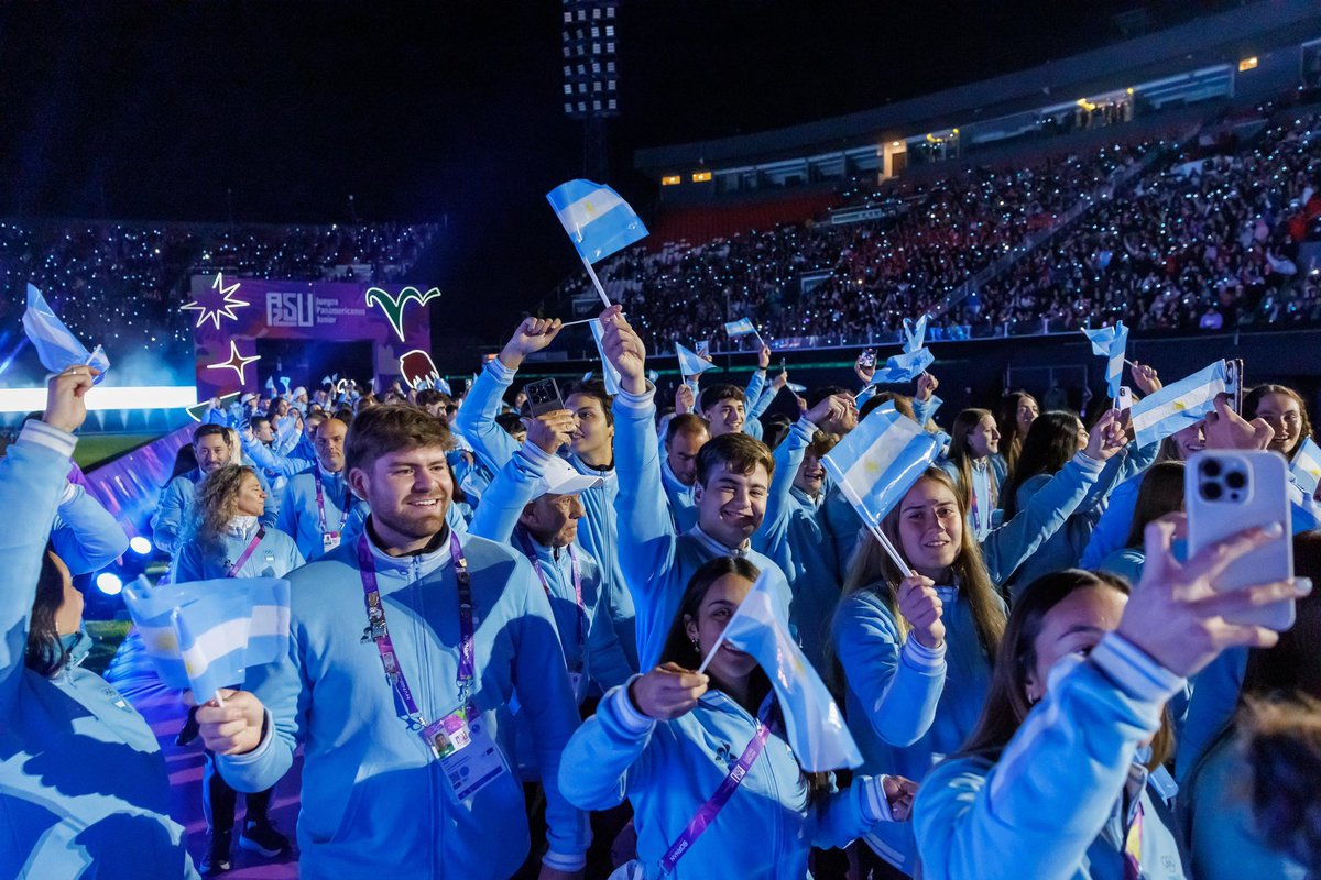 albicelesteilu's tweet photo. 🌎 I Juegos Panamericanos Junior Cali Valle 2021: 73 MEDALLAS (19-22-32) 

🌎 II Juegos Panamericanos Junior Asunción 2025: 74 MEDALLAS (21-33-20)

A dos días y medio del final de #ASU2025, Argentina ya superó lo hecho en la primera edición. 

APLAUSOS PARA NUESTROS ATLETAS! 👏🏻🇦🇷 https://t.co/Ce0ookejc6