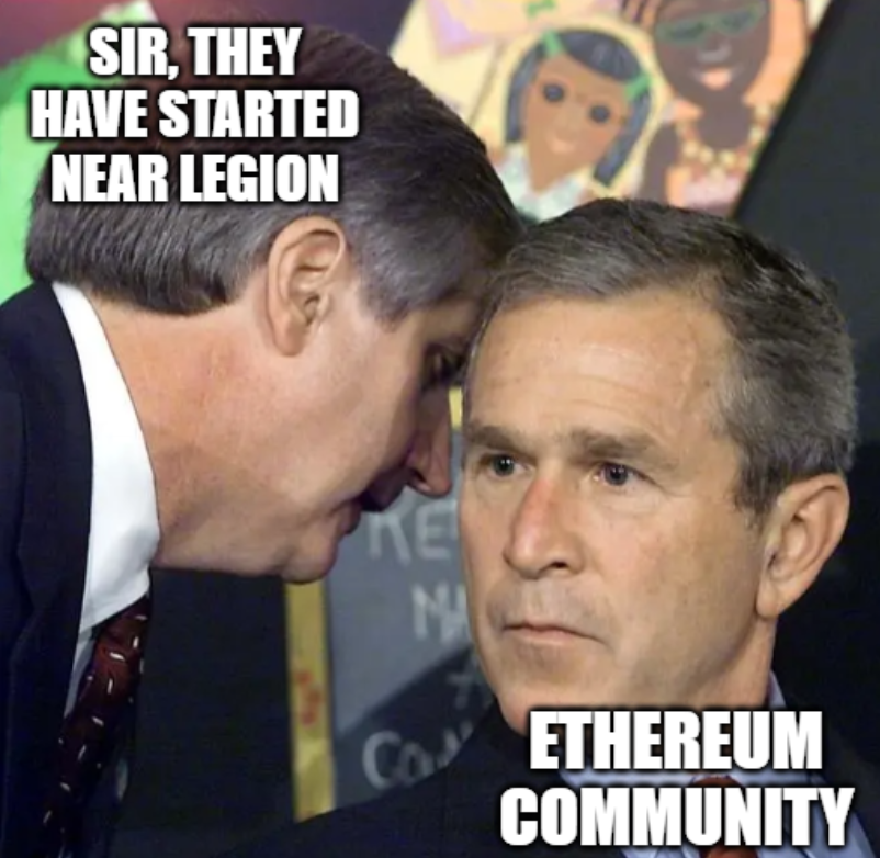 They are dammn serious. 

The NEAR Legion has started. 

#Memedaily #NEAR