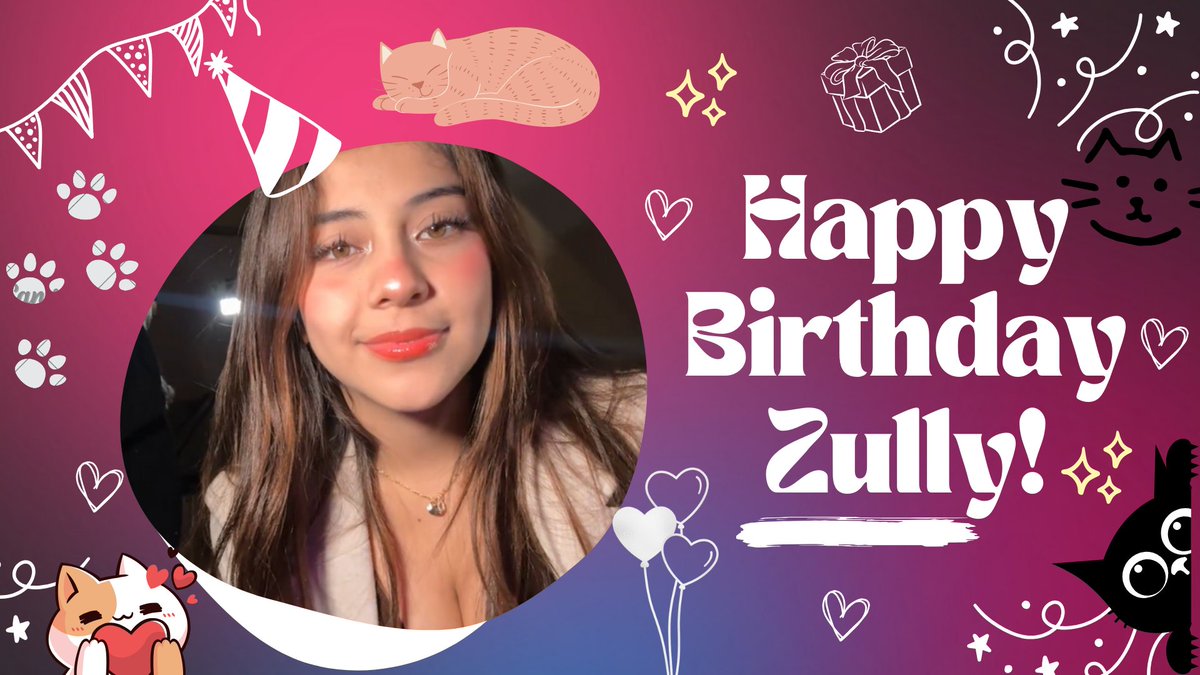 Dulce1624's tweet photo. FELIZ CUMPLEAÑOS ZULLY!!🎂🩷
#ZullyFest #TeamZully https://t.co/NbKwdZIWYm
