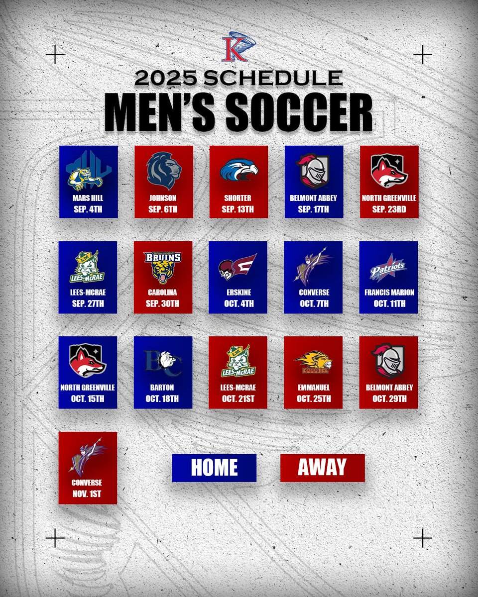 KingAthletics's tweet photo. The 2025 @KINGU_msoccer season is just a couple weeks away! Check out the full schedule at https://t.co/apcLYX4woj! #LeadServeAchieve #KingPride https://t.co/UZGKN4Wyff