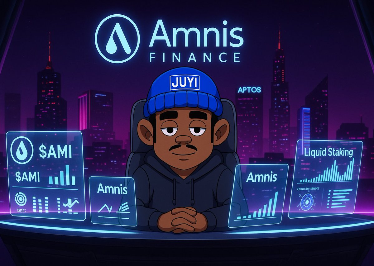 🔵 AMNIS FINANCE 

Most staking protocols come with the same problem, you lock up your assets and lose flexibility, that’s great for rewards but not so great if you want liquidity.

Amnis Finance is trying to change that. It’s a liquid staking protocol that lets you earn yield