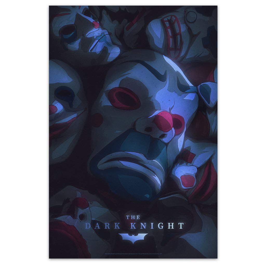 TDarkKnightFilm's tweet photo. 🎨 Heath Ledger as Bozo/The Joker Bank Robber in “The Dark Knight” (2008), Directed by Christopher Nolan, Poster by @DanielTaylorArt for @BottleneckNYC Gallery🎞️🇦🇺🇬🇧🇺🇸🃏🤡

#TheDarkKnight #HeathLedger #ChristopherNolan #TheJoker #Joker #Batman #DC #WarnerBros #Poster #2024 #2020s https://t.co/197ho3zaPE