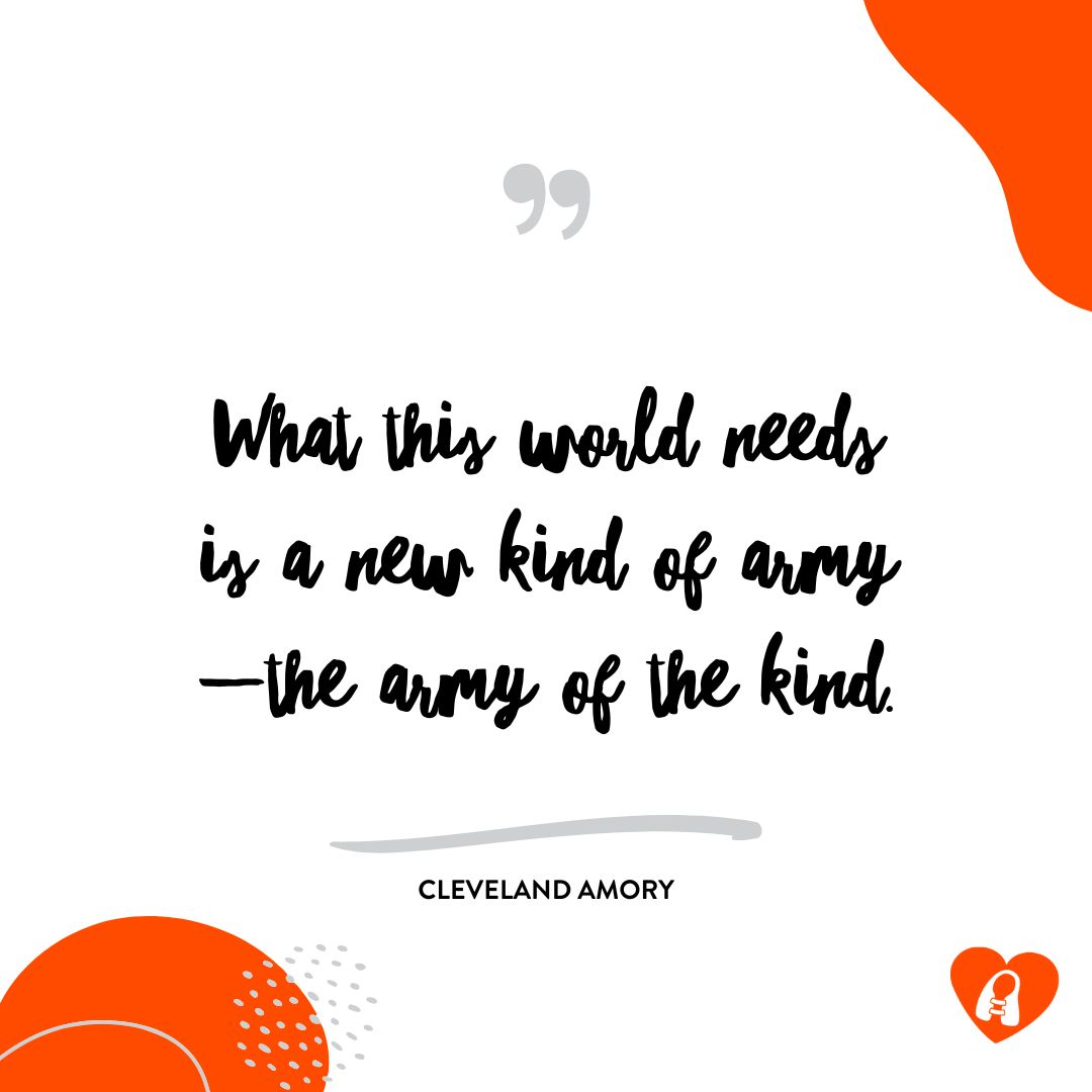 Kindness is the most powerful force we have. Imagine a world where people choose kindness over anything else. This is the movement we need. 

#ArmyOfKindness #PowerOfKindness #SpreadLove