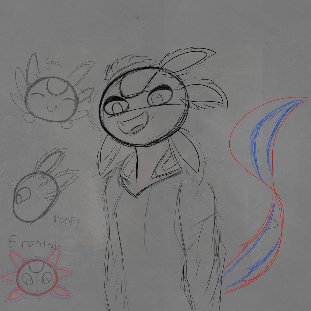 KiroTokatl's tweet photo. I was doing this development process to see how I could draw it; it’ll get better later 😃 https://t.co/n4HVTaWFyt