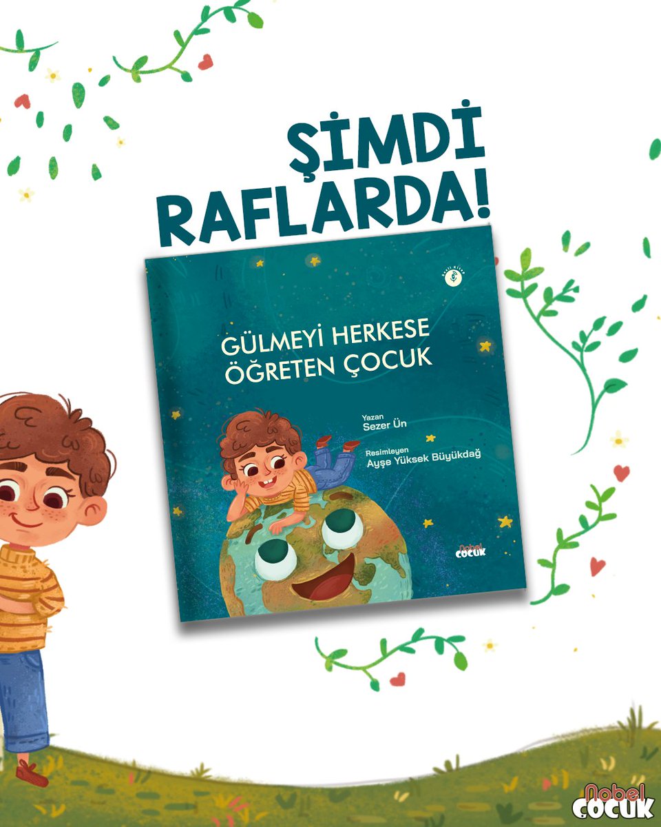 Nobel Çocuk Hikaye Yarışmasında mansiyon ödülü alan Sezer Ün'ün kaleme aldığı "Gülmeyi Herkese Öğreten Çocuk" illüstrasyon yarışmamızda 1.lik ödülü alan Ayşe Yüksek Büyükdağ'ın çizimleri ile şimdi raflarda!

Yazan: Sezer Ün
Resimleyen: Ayşe Yüksek Büyükdağ 

#ödüllüçocukkitapları