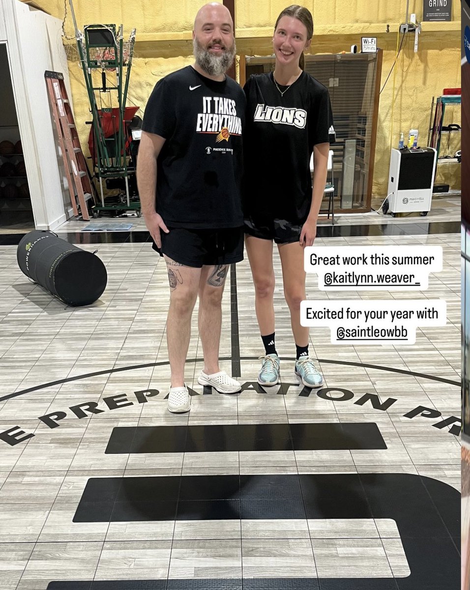 So thankful for meeting <a href="/ElScottWheeler/">Evan Wheeler</a> at P5. Thank you for the amazing training this summer. I’m ready to head to <a href="/SaintLeoWBB/">Saint Leo WBB</a> for my sophomore year. 

<a href="/C_Marshalll/">Charles Marshall</a>