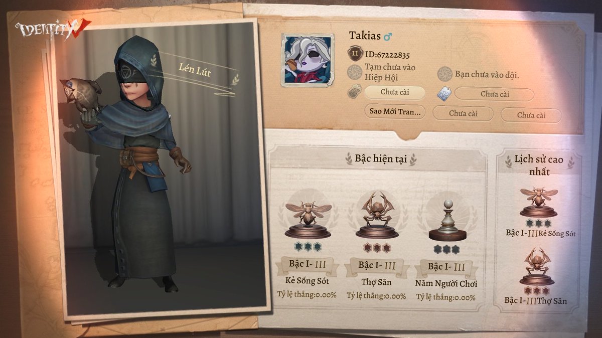 Tôi đang chơi Identity V. Bạn nghĩ đó là game ư?