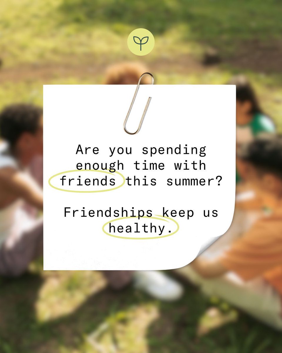 Summer is slipping away! Are you making the most of it with your friends? Friendships aren't just fun, they're essential for our health and happiness! 

#Summer #Friendship #Friends #Wellness #Community #Thrive #Thriving #SocialConnection #MentalHealth #Wellbeing #Joy #Happiness