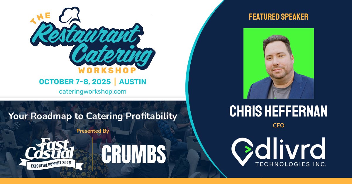 Fast Casual Executive Summit (@fastcasualexec) on Twitter photo 🍽️ Are you ready to transform your catering business? Join us at The Restaurant Catering Workshop! We are thrilled to feature Chris Heffernan, CEO of dlivrd in the session, "Mastering Catering Operations: The Key to Seamless Execution & Repeat Business." 
#RCW2025  #dlivrd 🍽️ Are you ready to transform your catering business? Join us at The Restaurant Catering Workshop! We are thrilled to feature Chris Heffernan, CEO of dlivrd in the session, "Mastering Catering Operations: The Key to Seamless Execution & Repeat Business." 
#RCW2025  #dlivrd