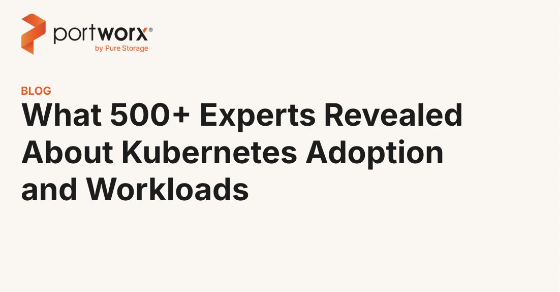 Portworx by Pure Storage tweet media