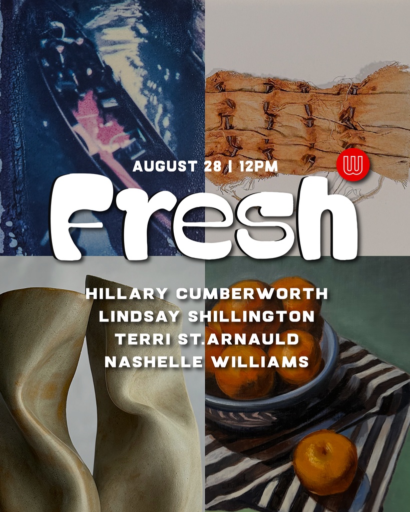 Fresh From The Studio is one week away! This special Red Dot edition will showcase artworks included in the spree. RSVP at womenandtheirwork.org/upcoming/fresh… to participate next Thursday at 12PM.