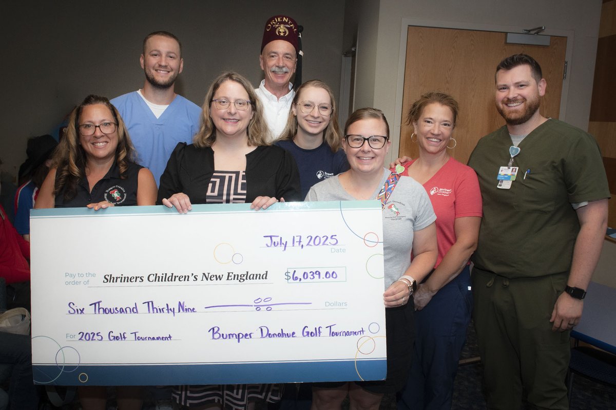 Shriners Children’s New England tweet media