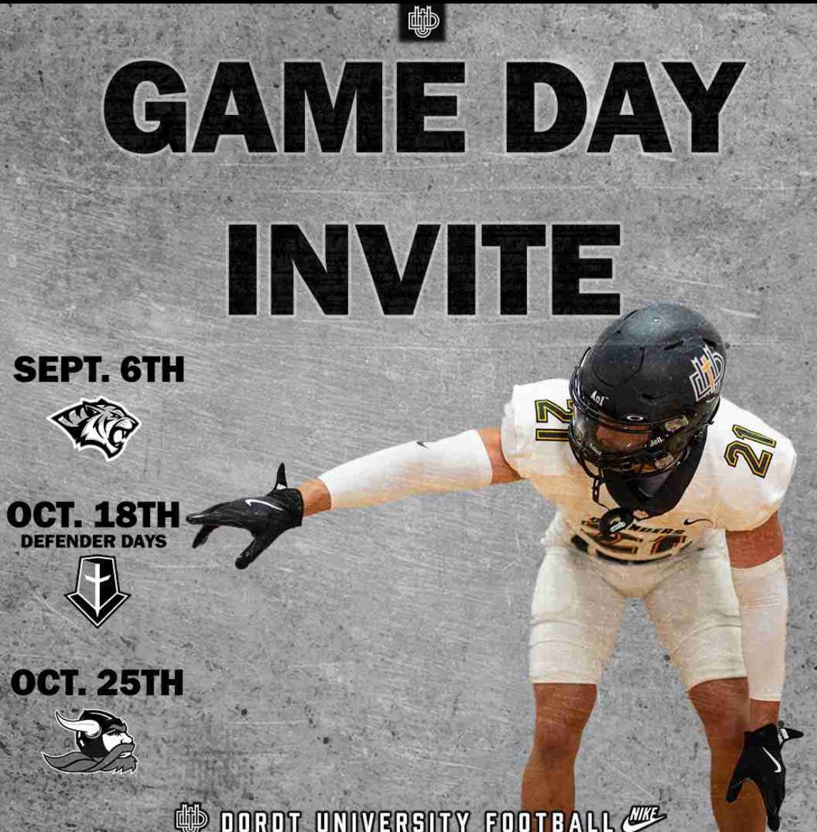 Jacob_Breen11's tweet photo. Thanks @DordtFB for the invite! 
@coach_penner @Luke_Teiger https://t.co/3J7jViRnbC