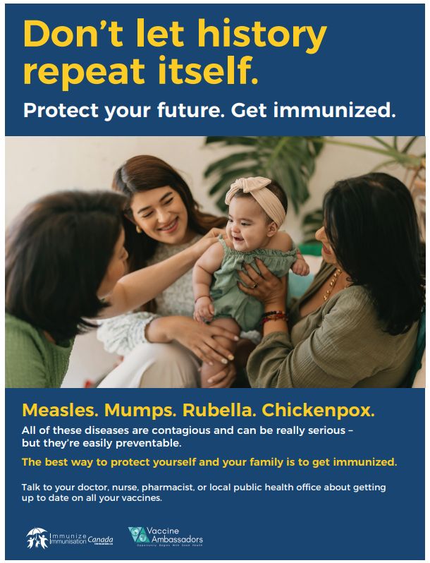 August is #NIAM2025. Vaccines protect you and those around you from serious illness. Let’s protect what matters- today and for the future. rcdhu.com/healthy-living…