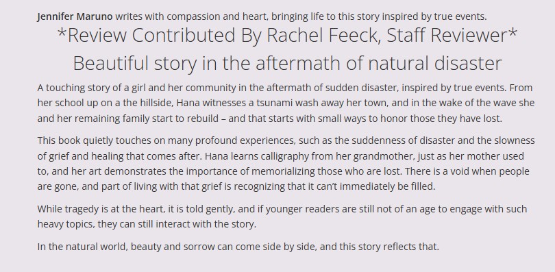 JenniferMaruno's tweet photo. "Beauty and Sorrow side by side." What a lovely phrase to borrow from a review of CHIDORI @pajamapress https://t.co/XpiG5BSOCw