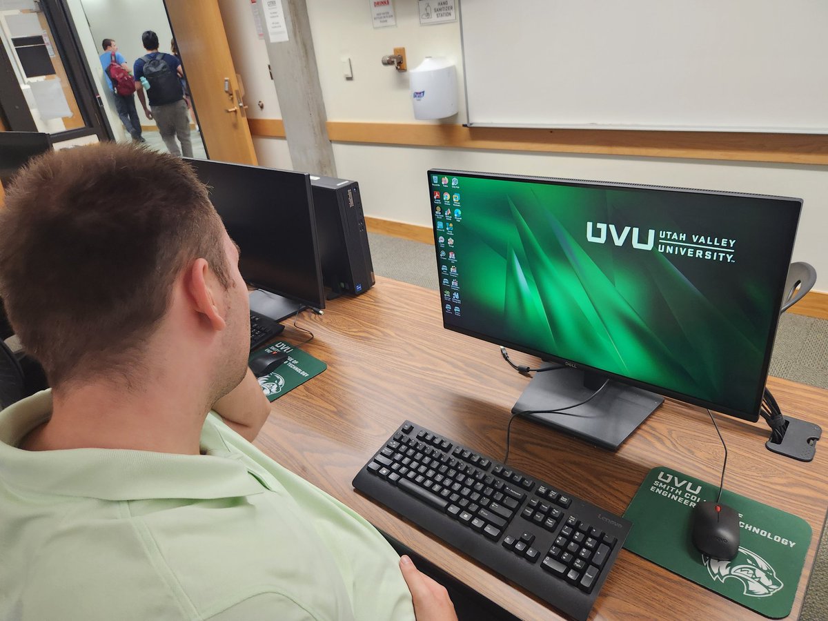 I've been sick this week, but today I was well enough to take Sam to UVU for his first day of in-person, on-campus classes. From the Nellesen Center for Autism, which he will use as his home base, I shadowed him as he first found the library, where he'll meet his educational