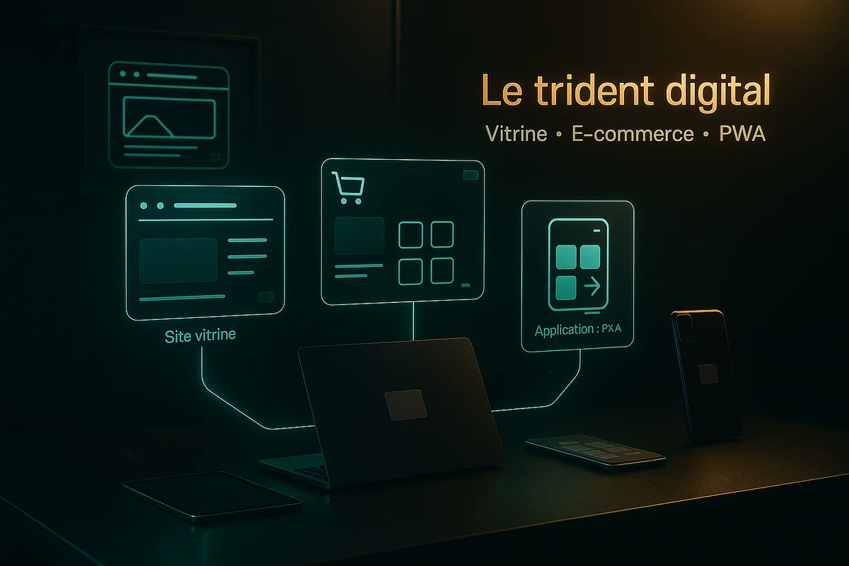 ReactiveTech's tweet image. 2025 : rapide, clair, mesurable. Le guide pour trancher entre site vitrine, e-commerce et app/PWA (critères, coûts, plan 90 jours) 👇
reactive-tech-solutions.com/blog/choisir-s… #Startup #ScaleUp #DevApps