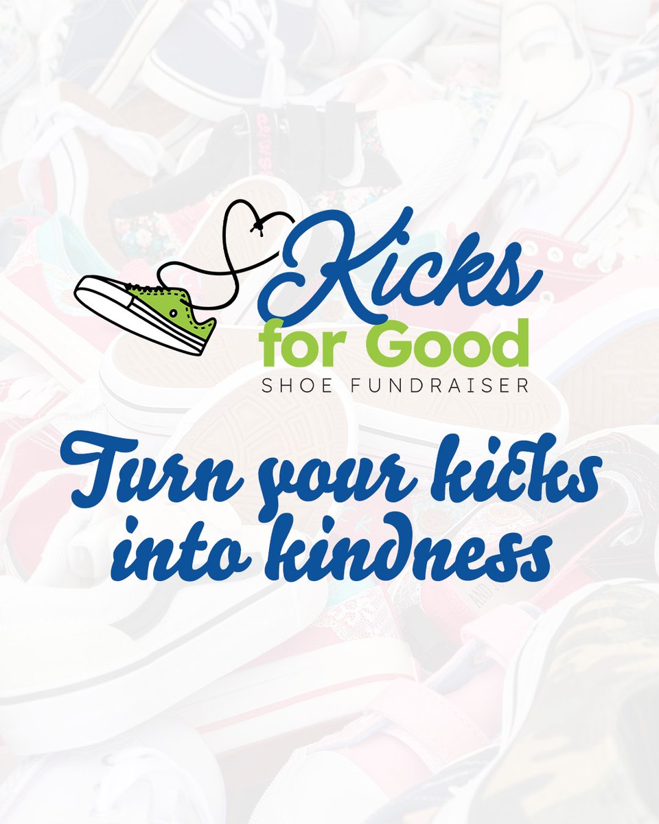 GoodwillGeek's tweet photo. Our Kicks for Good Fundraiser is a win-win for you and us! Your organization receives 25 cents per pound and we get to make a difference in the lives of those in need.

Learn more about Kicks for Good here: https://t.co/uUxiiZiXzt https://t.co/X5BtBu5rmj