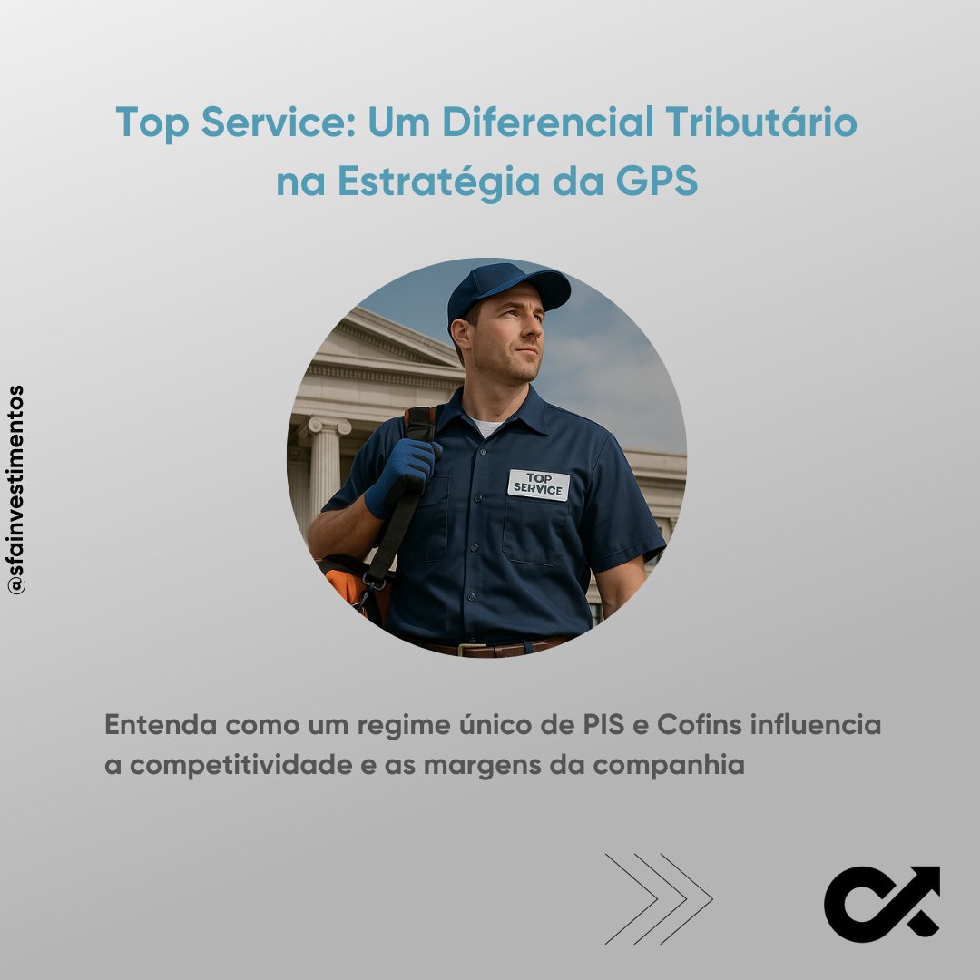 SFAInvest's tweet image. A condição tributária especial da Top Service ajuda as margens da GPS, mas até que ponto isso explica sua competitividade?
Na nossa carta de gestão, analisamos em detalhe esse ponto e mostramos como outros fatores pesam ainda mais no desempenho da companhia. #TopService #GPS