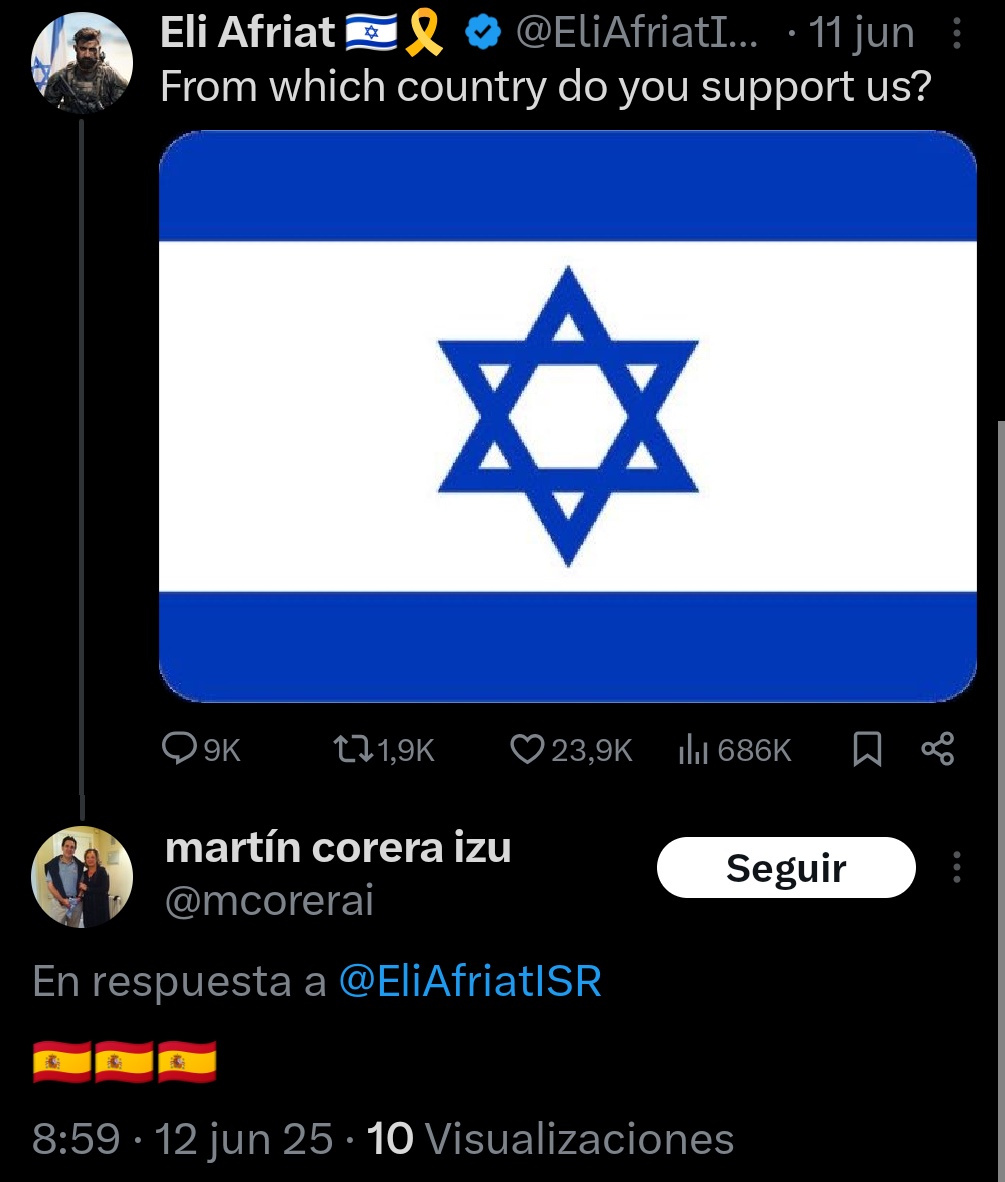 ViejoSadar's tweet photo. Enhorabuena al flamante fichaje de directivo, don Martin Corera Izu.

Casualmente acaban de desaparecer tweets en apoyo al genocidio sobre el pueblo palestino como estos: https://t.co/2RXRhVRZTF