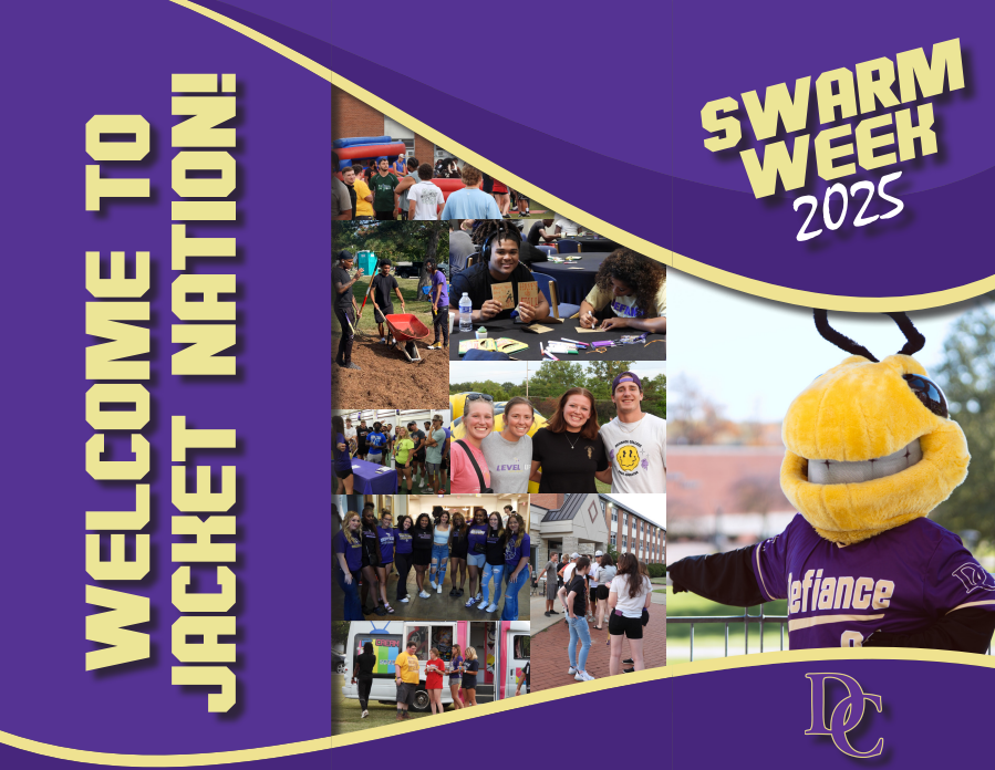 Defiance College CAB tweet media