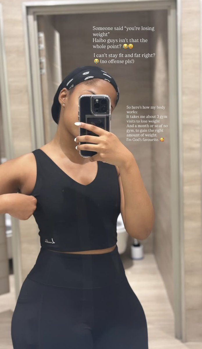 Might actually start some gym content 🏋🏽‍♀️💪🏾