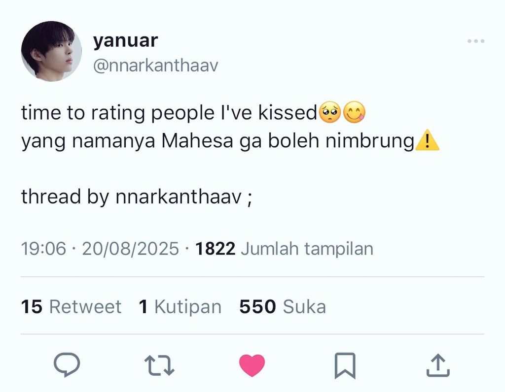 lllykn's tweet photo. a #giyoon #minyoon few tweets au
—time to rating people I've kissed by Yanuar 
write @lllykn https://t.co/YdSyYpKV4O