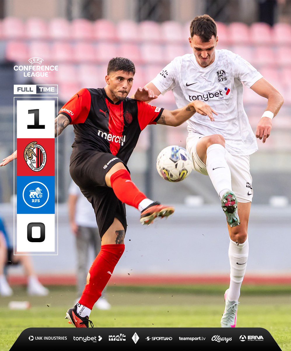 RFS_tr's tweet photo. MAÇ SONUCU #UECL 

Hamrun Spartans 1-0 RFS https://t.co/JkOvQhGe8e