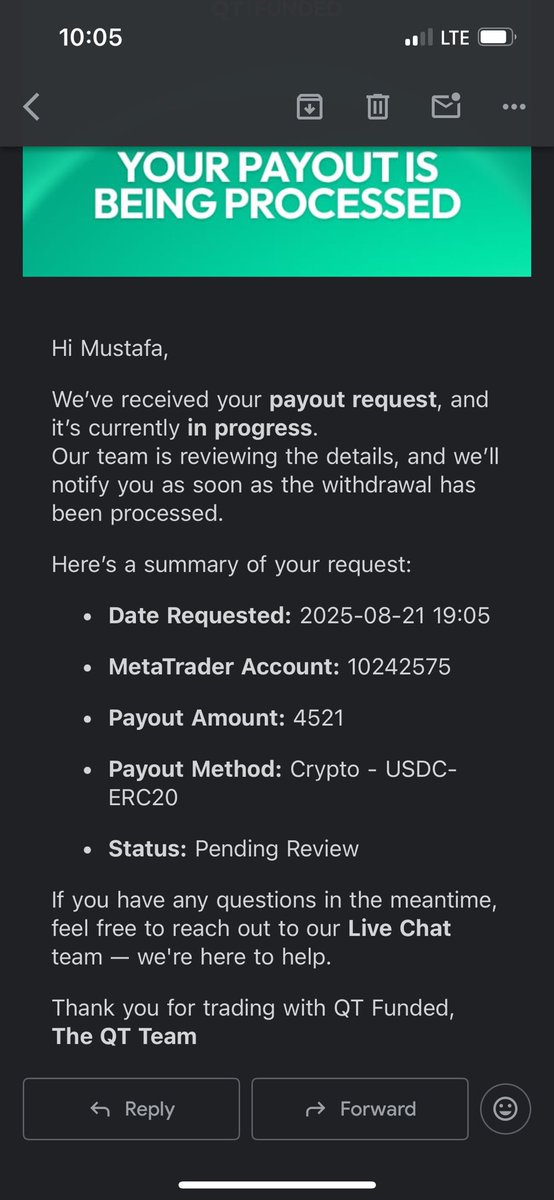 $4521 payout requested QT funded

Let’s see how many hours it will take to receive the payout

Closest guess will get $50 cash

Max 3 comment per person 👇👇

Giving back to community ❤️😘