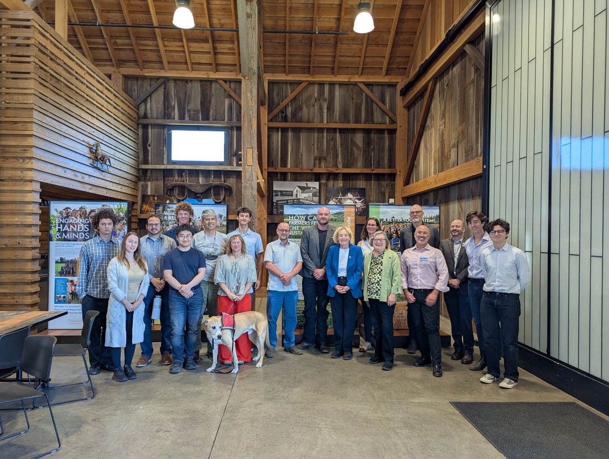 Rep. Zoe Lofgren visited UC Santa Cruz! Meeting w/ students &amp; researchers from UCSC Center for Agroecology to learn about the UCSC AgTech Alliance—a collab between #BaskinEngineering and social sciences to develop innovative technologies that support sustainable food production.