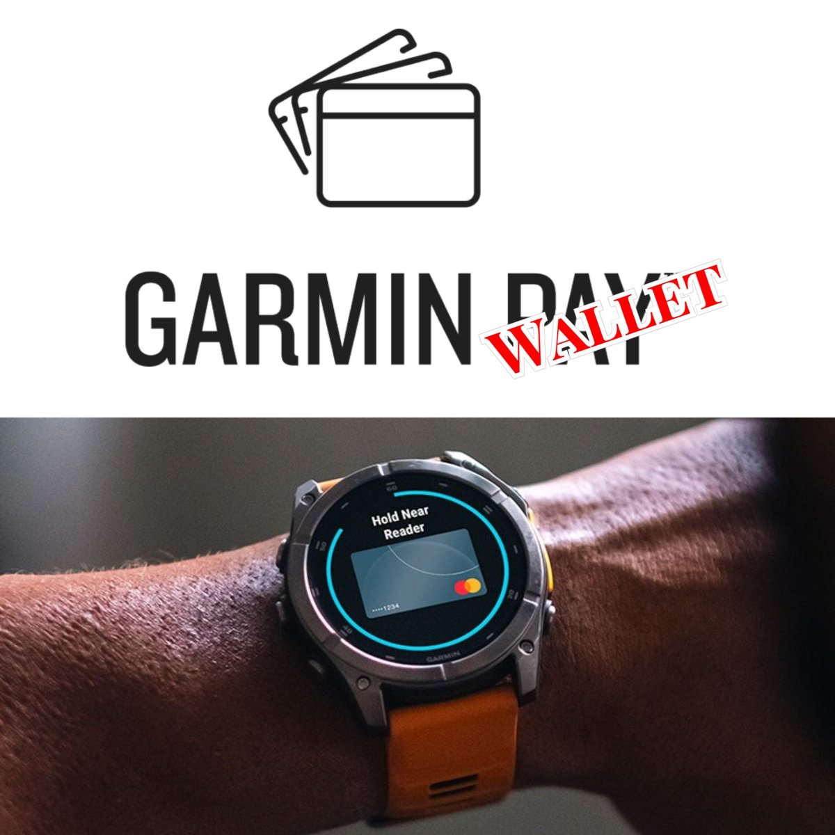 drbeel_techno's tweet photo. #Garmin
تؤكد جارمن يوما بعد يوم أنها عملاق لا يكل و لا يمل في عالم الساعات الذكية ، و اليوم تشير الأخبار إلى تطور جديد لنظامها الخاص بالدفع اللاسلكي #GarminPay و تغيير اسمه إلى #GarminWallet و إضافة المزيد من المميزات مثل إدارة الكروت الغير بنكية مثل كروت النوادي و الماركات و تذاكر المناسبات و كوبونات الخصومات و الاشتراكات ...الخ.