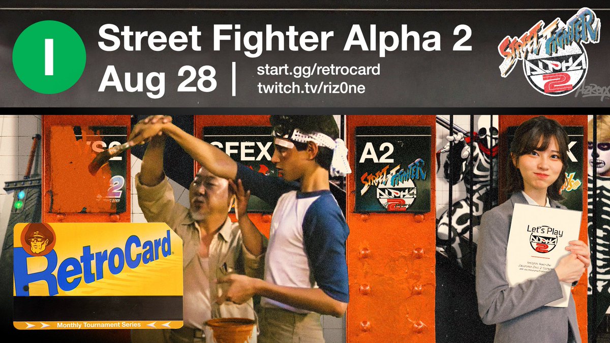 superloreboys's tweet photo. The next stop on RetroCard is Street Fighter Alpha 2.

There's no time to paint the fence. Pull up with those Valle CCs and sweep the leg. You have a problem with that?

Put your token up at https://t.co/mj95279TCG. Exhibitions to be announced soon, and we're taking suggestions. https://t.co/JTcQ9UNa1H
