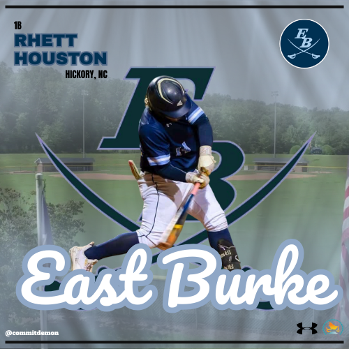 commitdemon's tweet image. Video/Edit for Rhett Houston (@houstonrhett14) of East Burke High School (NC). DM to be featured! #rhetthouston #eastburkehigh #baseball