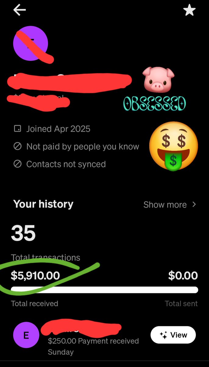 Valhallena's tweet photo. A round of applause for this piggy sissy-slut who's been consistent in emptying his lil wallet since April. Maybe one day I'll let him empty his balls too! 😂 #paypig #cashslaves #findom https://t.co/g13H3a4Ohu