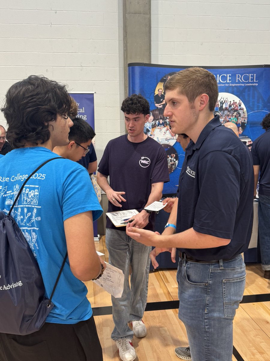 Rice Center for Engineering Leadership (@rcelconnect) on Twitter photo What an O-Week it's been so far! Our newest Owls learned about RCEL programming and outcomes at both the <a href="/RiceEngineering/">Rice Engineering and Computing</a> and Computing Orientation and the Rice Academic Fair! We hope to see many of you in class next week or in the spring! #whyRCEl What an O-Week it's been so far! Our newest Owls learned about RCEL programming and outcomes at both the <a href="/RiceEngineering/">Rice Engineering and Computing</a> and Computing Orientation and the Rice Academic Fair! We hope to see many of you in class next week or in the spring! #whyRCEl
